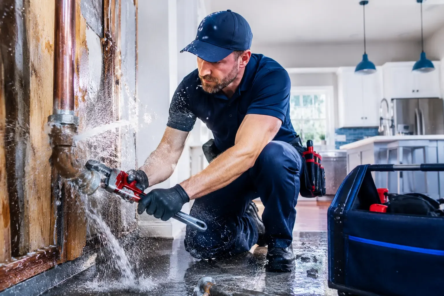 Local emergency pipe repair professionals in Hudgins, VA