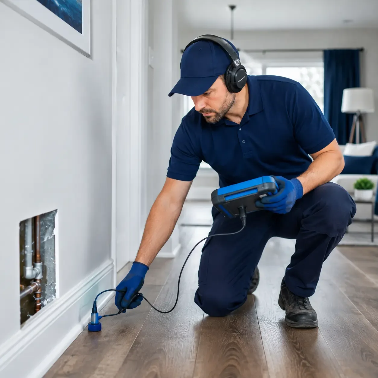 Emergency plumbing professionals serving Hudgins, VA
